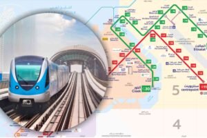 Dubai Metro Map 2022