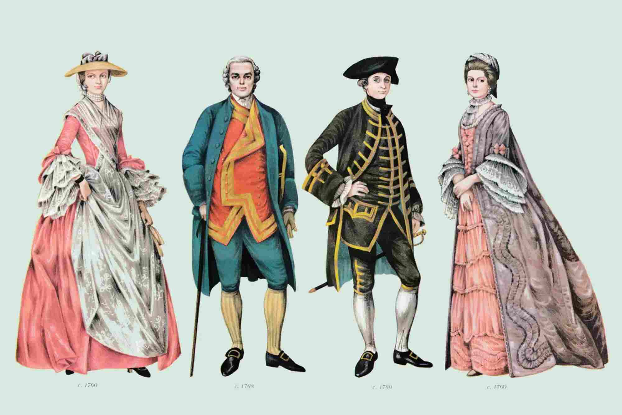 1760s Fashion
