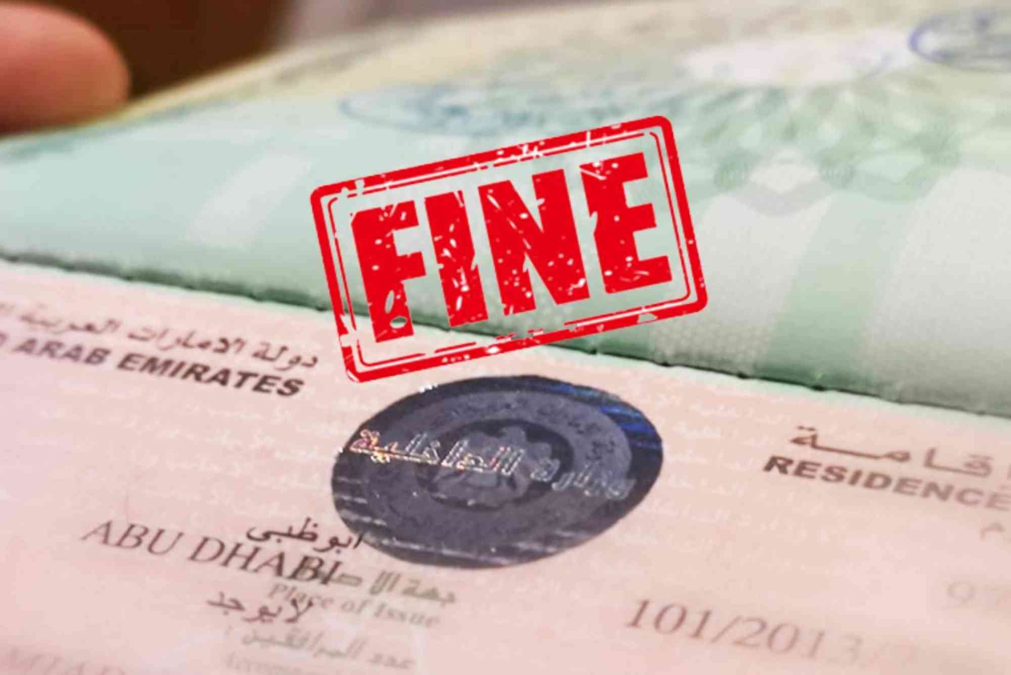 Visa Fine Check Dubai