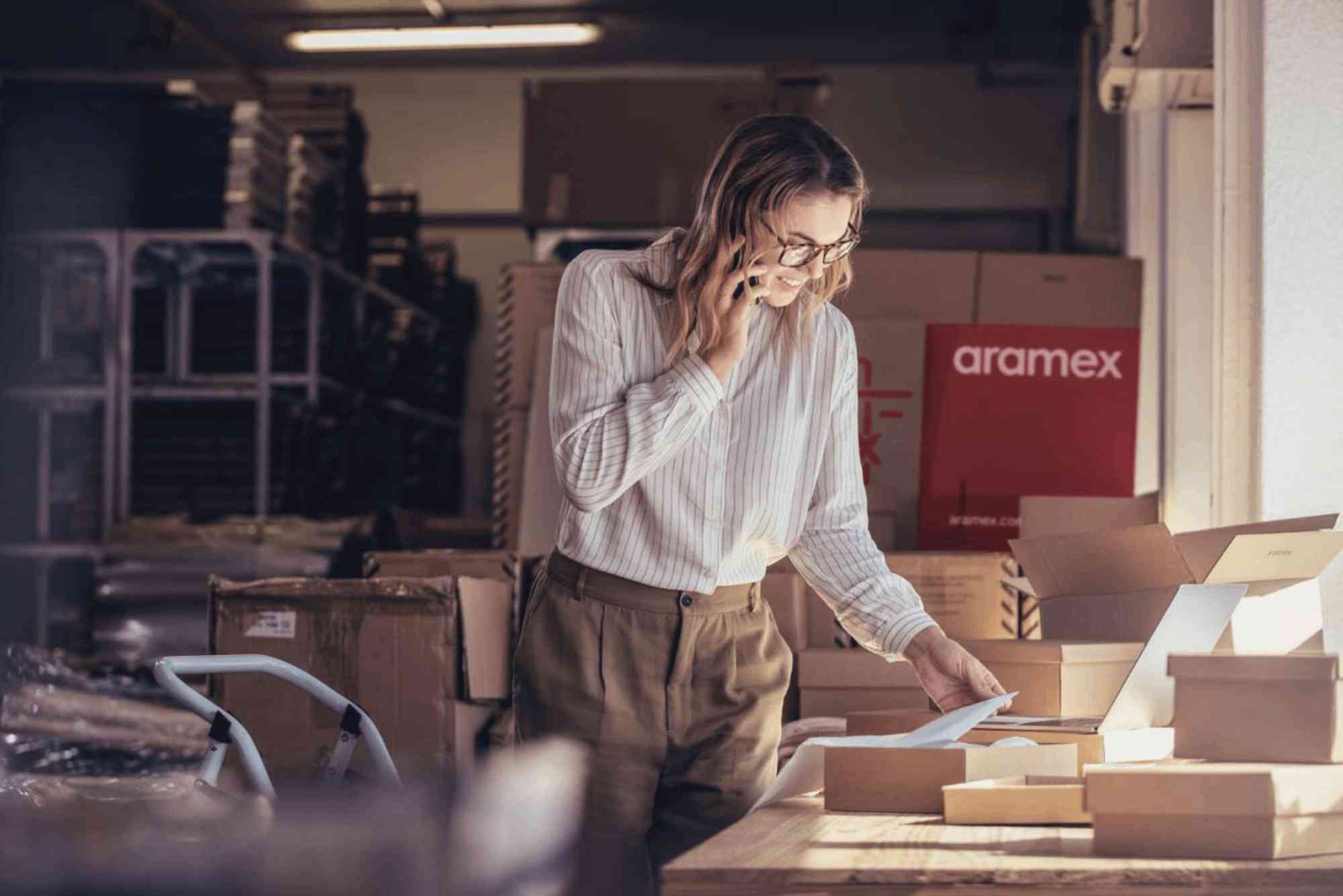aramex customer care toll free number