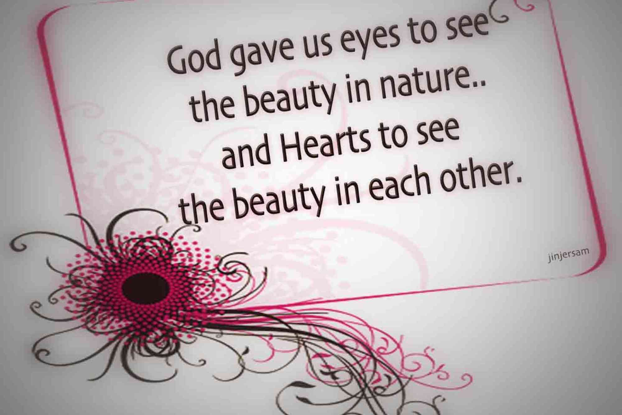 Beautiful Quotes About Nature and God