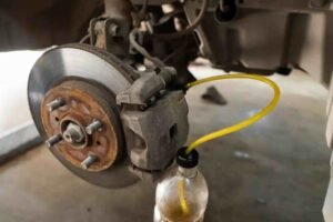 Flushing Out Brake Fluid