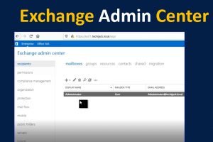 Exchange Admin Center
