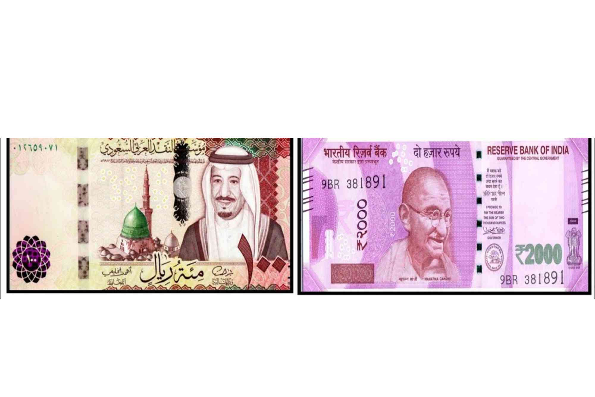 Exchange Rate KSA To India