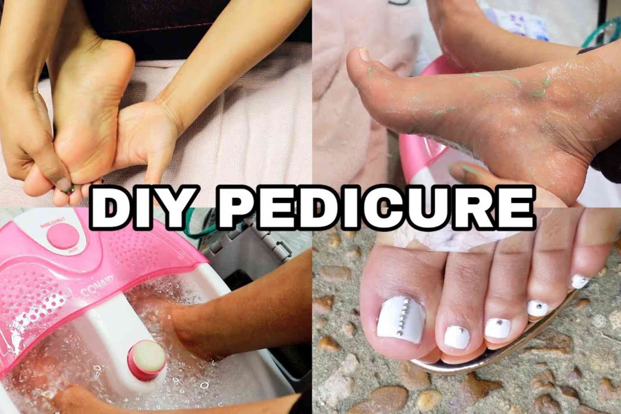How To Pedicure Feet At Home