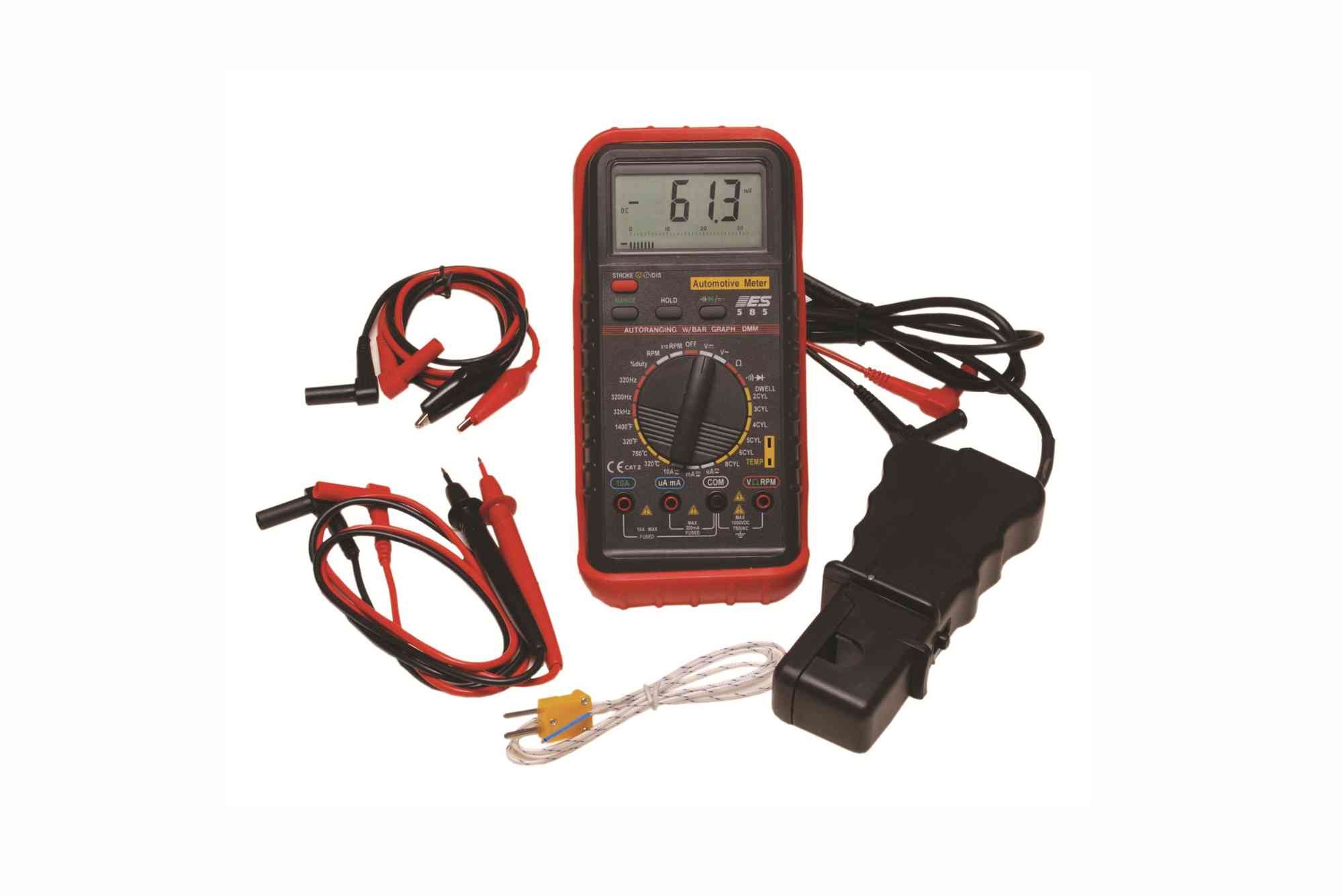 Automotive Multimeter With RPM