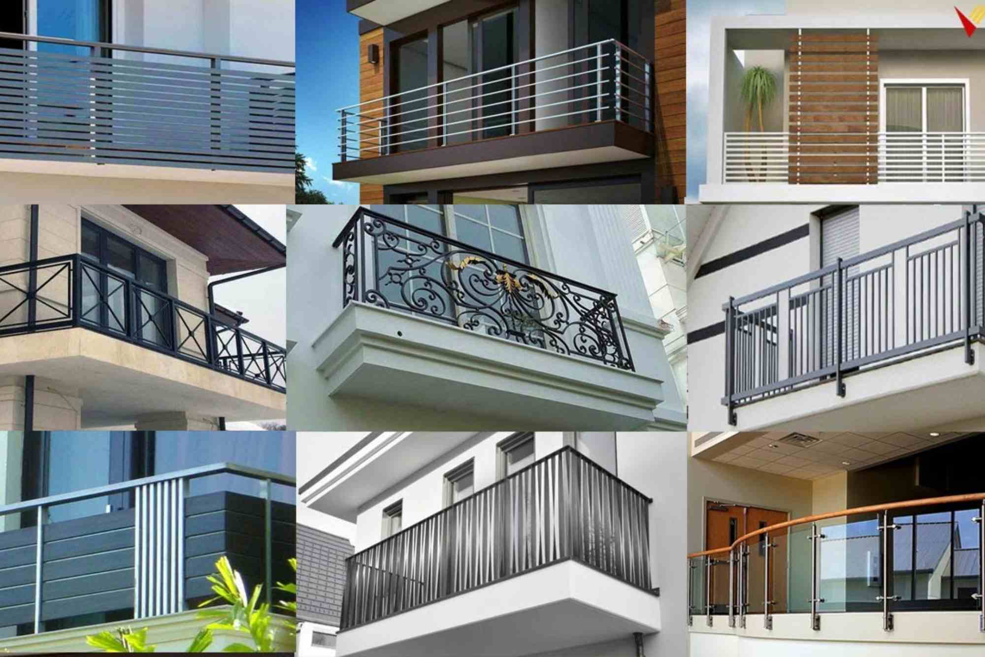 Steel Railing Design For Home Balcony