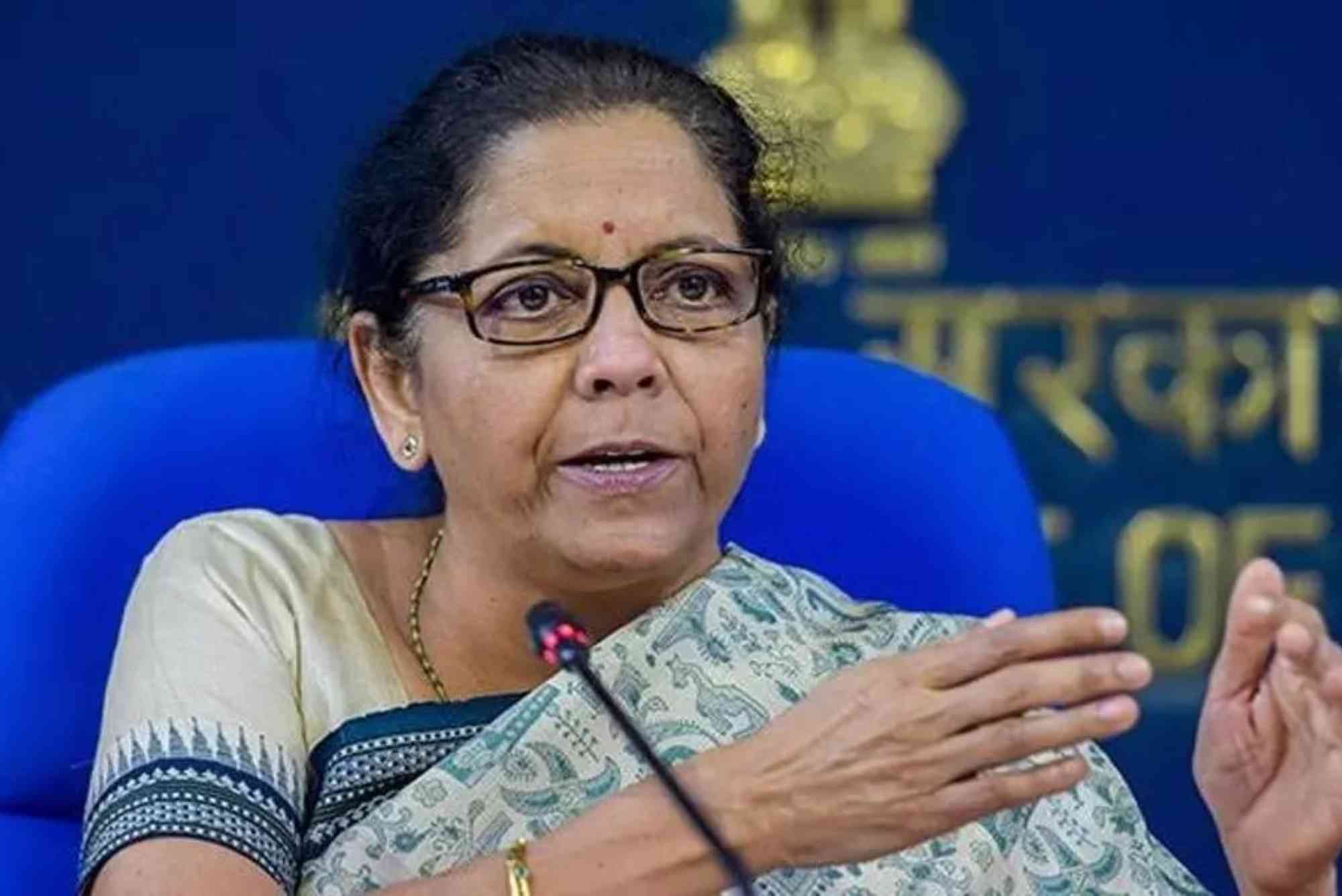 Who is the Minister of Finance in India