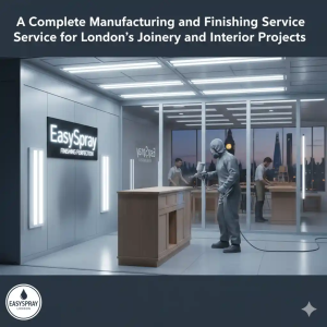 EasySpray – A Complete Manufacturing and Finishing Service for London’s Joinery and Interior Projects
