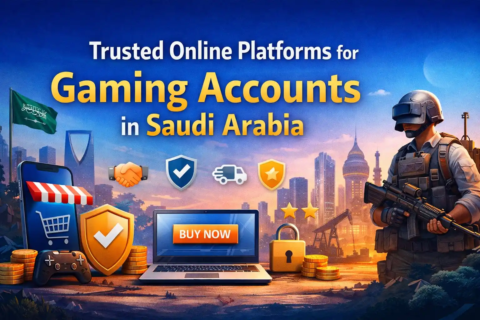 Trusted Online Platforms for Gaming Accounts in Saudi Arabia