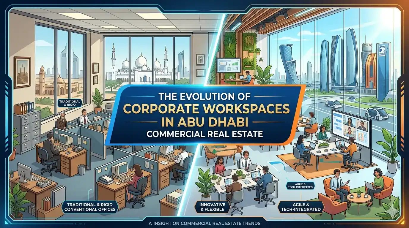 The Evolution of Corporate Workspaces in Abu Dhabi Commercial Real Estate