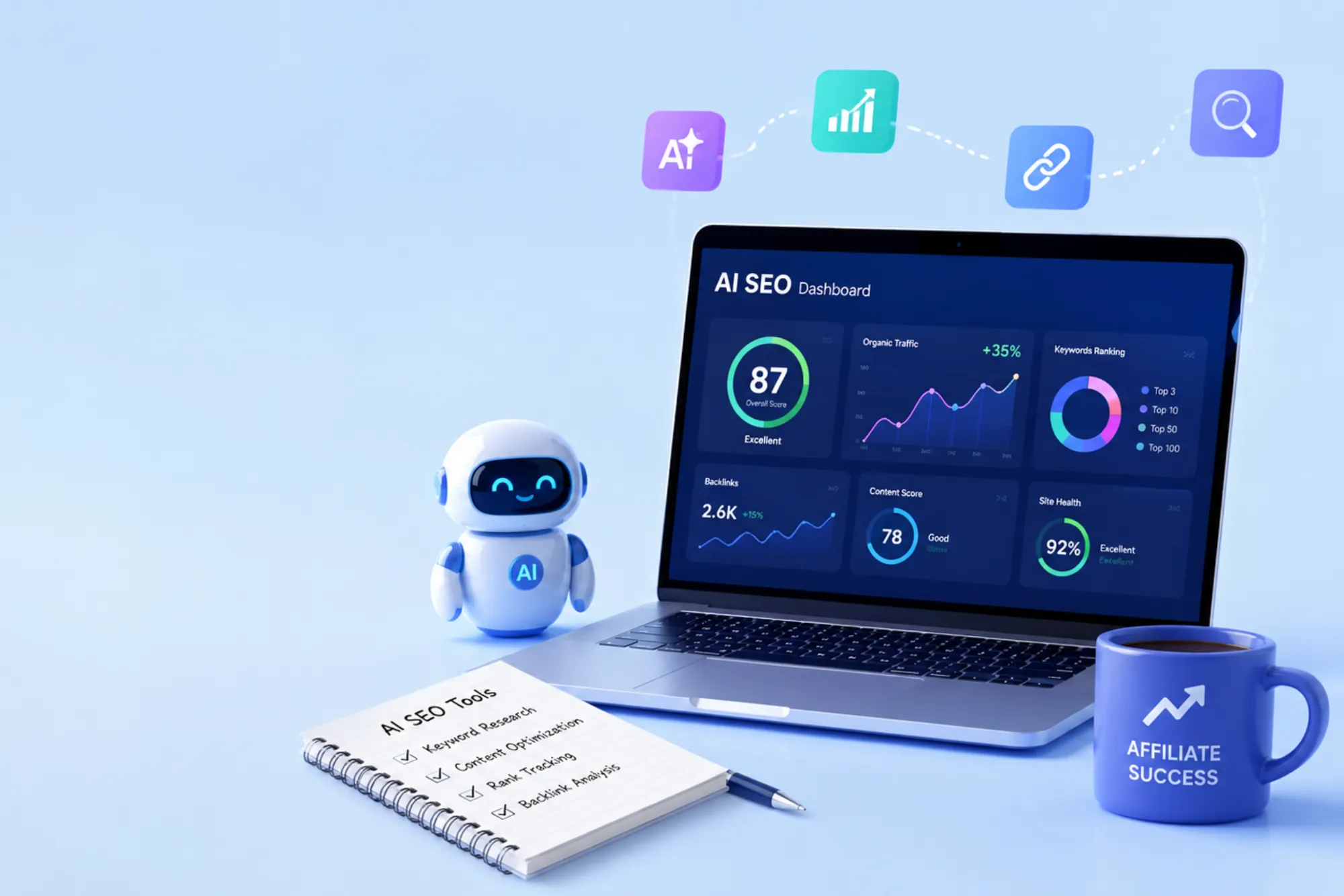 Best AI SEO Tools for Affiliate Marketers that speed up content production in 2026
